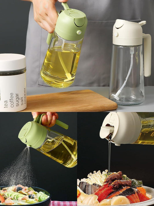 Modern Picks Portable Oil Dispenser/Sprayer- 500ml