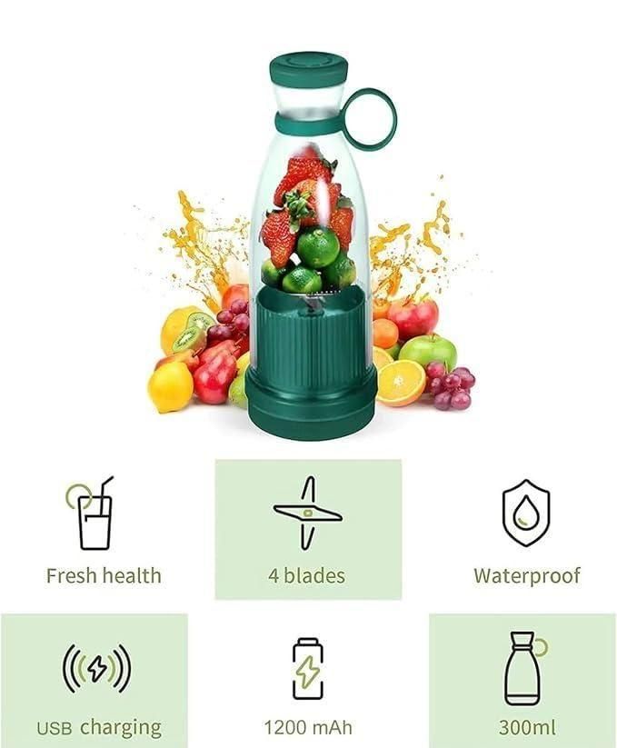 Modern Picks Portable Mini Juice Blender USB Rechargeable Mixer Juicer