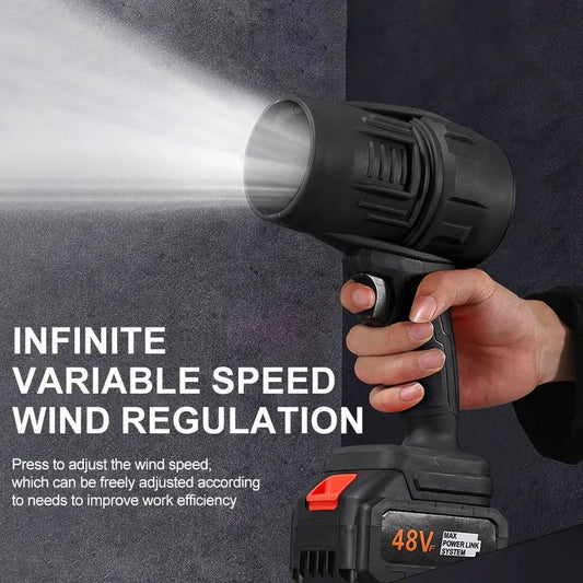 Portable Cordless Electric Blower- High Power Air Blower for Home, Car & Garden